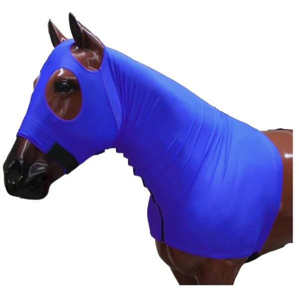 Zipper Slicker Hood ~ Blue